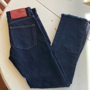 Naked & Famous Jeans with frayed bottom Women’s